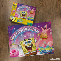 AQUARIUS Puzzle SpongeBob SquarePants: Predstavivosť 500 dielikov