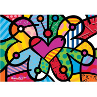 BLUEBIRD Puzzle Srdečný motýľ 2000 dielikov