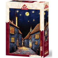 ART PUZZLE Puzzle Stredoveká noc Chánov 500 dielikov