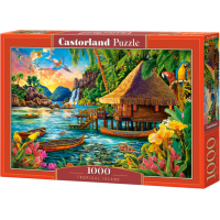 CASTORLAND Puzzle Tropický ostrov 1000 dielikov