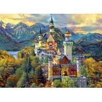BLUEBIRD Puzzle Neuschwanstein 1000 dielikov
