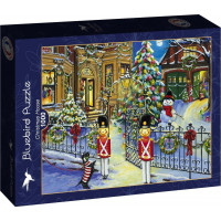 BLUEBIRD Puzzle Vianočný dom 1000 dielikov