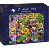 BLUEBIRD Puzzle Vitajte v našej záhrade 1000 dielikov