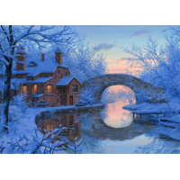 ART PUZZLE Puzzle Zasnežený sen 1000 dielikov