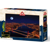 ART PUZZLE Svietiace puzzle Tri mosty, Bospor 1000 dielikov