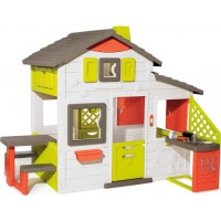 SMOBY Záhradný domček Neo Friends House s kuchynkou a piknikovým stolom