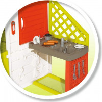 SMOBY Záhradný domček Neo Friends House s kuchynkou a piknikovým stolom