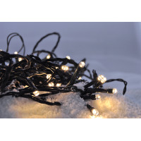 LED vianočná reťaz - 300 LED - farba teplá biela