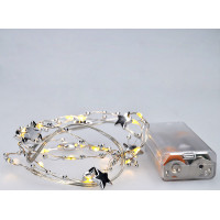 LED reťaz retiazka s dekoráciami - 20 LED - reťaz