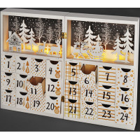 LED adventný kalendár Kniha