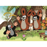 DINO Obrázkové kocky Krtko a priatelia, 12 kociek