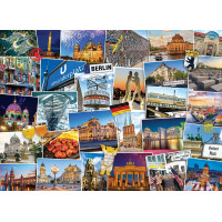 EUROGRAPHICS Puzzle Svetobežník - Berlín 1000 dielikov