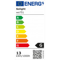 LED vonkajšie osvetlenie štvorcové - 13 W - 910 lm - 4000 K