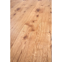 Jedálenský stôl ANTON - 160(250)x90x76 cm - rozkladací - dub svetlý/čierny