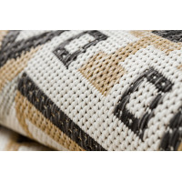 Kusový koberec Cooper Sisal Aztec 22218 ecru/black