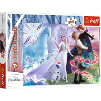 TREFL Puzzle Ľadové kráľovstvo: Svet sestier 200 dielikov