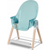 LIONELO Jedálenská stolička Maya 2v1 Green Turquoise