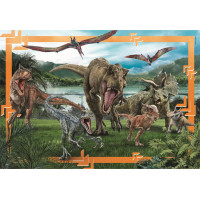 CLEMENTONI Puzzle Jurský svet MAXI 104 dielikov