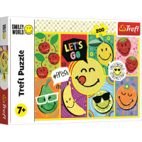 TREFL Puzzle Smiley: Šťastný Smiley 200 dielikov
