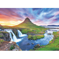 EUROGRAPHICS Puzzle Vodopád Kirkjufell, Island 1000 dielikov
