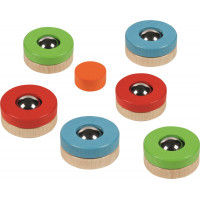 GOKI Stolná hra Puckfire - stolný Curling GOKI Stolná hra Puckfire - stolný Curling