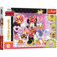 TREFL Trblietavé puzzle Minnie a Daisy 100 dielikov