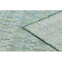 Kusový koberec Sion Sisal Aztec 22184 green/blue/ecru