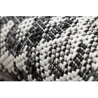 Kusový koberec Sion Sisal Snake`s skin 22162 ecru/black