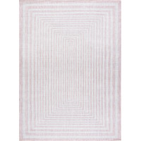 Kusový koberec Sion Sisal Labirinth 22376 pink/ecru