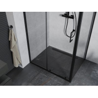 Sprchovací kút maxmax APIA - 90x70 cm - BLACK