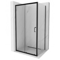 Sprchovací kút maxmax APIA - 120x100 cm - BLACK