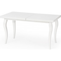 Jedálenský stôl MIKE - 140 (180) x80x75 cm - rozkladací - biely