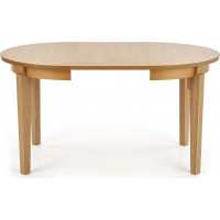 Jedálenský stôl SEBASTIAN - 100(200)x100x77 cm - rozkladací - dub medový