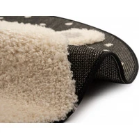 Detský kusový koberec Vini 103917 Black Cream