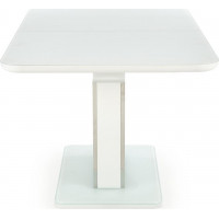 Jedálenský stôl LEON 160(200)x90x76 cm - rozkladací - biely