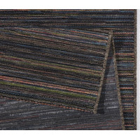 Venkovní kusový koberec Lotus brown Orange blue Meliert 102447