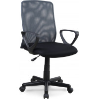 Kancelárska stolička VALERIA - čierna / sivá