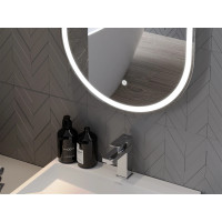 Oválne zrkadlo MEXEN BONO 55x155 cm - s LED podsvietením a vyhrievaním, 9816-055-155-611-00