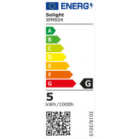 LED svetelný pás, 5m, SMD5050 60LED/m, 14,4W/m, IP65, studená biela