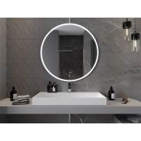 Okrúhle zrkadlo MEXEN GOBI 100 cm - s LED podsvietením a vyhrievaním, 9801-100-100-611-00