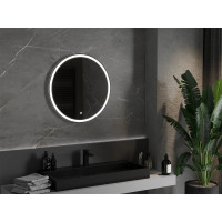 Okrúhle zrkadlo MEXEN GOBI 70 cm - s LED podsvietením a vyhrievaním, 9801-070-070-611-00