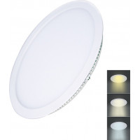 LED mini panel CCT, podhľadový, 18W, 1530lm, 3000K, 4000K, 6000K, okrúhly