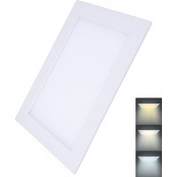 LED mini panel CCT, podhľadový, 24W, 1800lm, 3000K, 4000K, 6000K, štvorcový