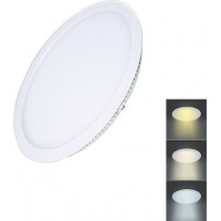 LED mini panel CCT, podhľadový, 6W, 450lm, 3000K, 4000K, 6000K, okrúhly