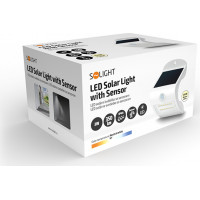 LED solárne svetielko so senzorom, 3W, 350lm, Li-on