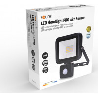 LED reflektor PRO so senzorom, 30W, 2760lm, 5000K, IP44