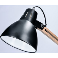 Stolová lampa Falun, E27, čierna