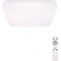LED stropné svetlo Star, štvorcové, 24W, 1440lm, diaľkové ovládanie, 37cm