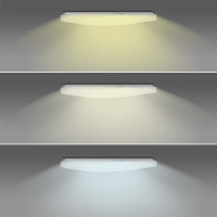 LED SMART WIFI stropné svetlo, 28W, 1960lm, 3000-6000K, štvorcové, 38cm