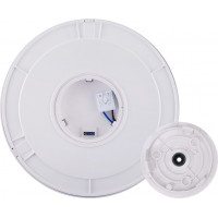 LED vonkajšie osvetlenie s nastaviteľnou CCT, 12W, 900lm, 22cm, 2v1 - biely a čierny kryt